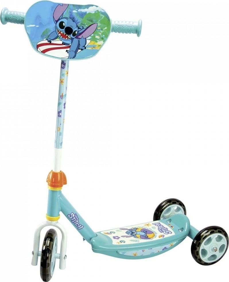 Trotinet për fëmijë Smoby Stitch, 3 rrota, shumëngjyrësh