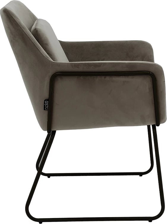 Karrige Mira, anthracite-black, 65x69x86cm