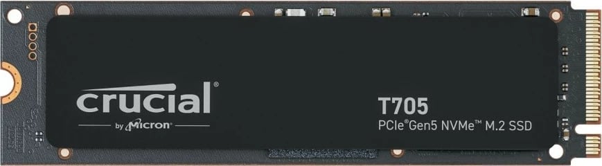 SSD Crucial T705, 2TB, M.2 NVMe, PCIe 5.0, Shpejtësi 14500/12700 MB/s