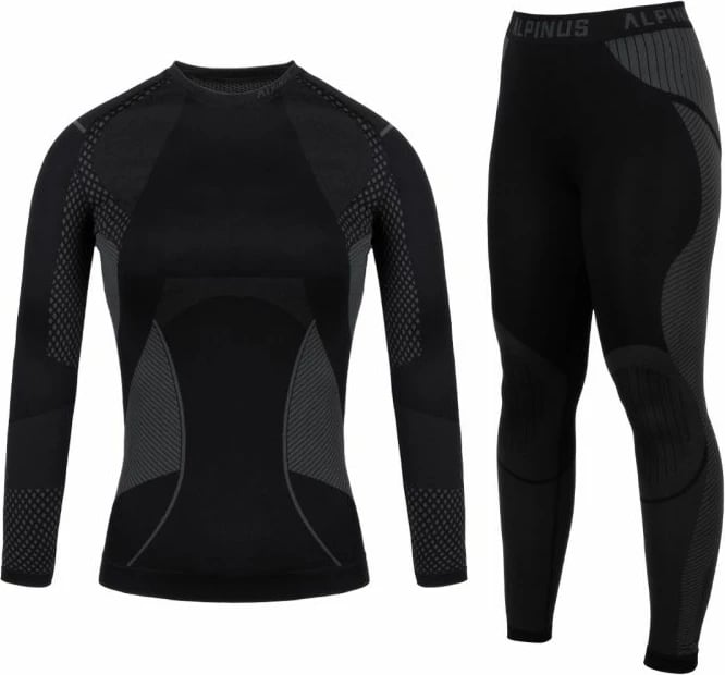 Veshje termoaktive për femra Yakimasport, e zezë dhe gri