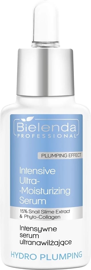 Serum për fytyrë për femra Bielenda Professional Hydro Plumping Intensive Ultra-Hydrating, 30ml