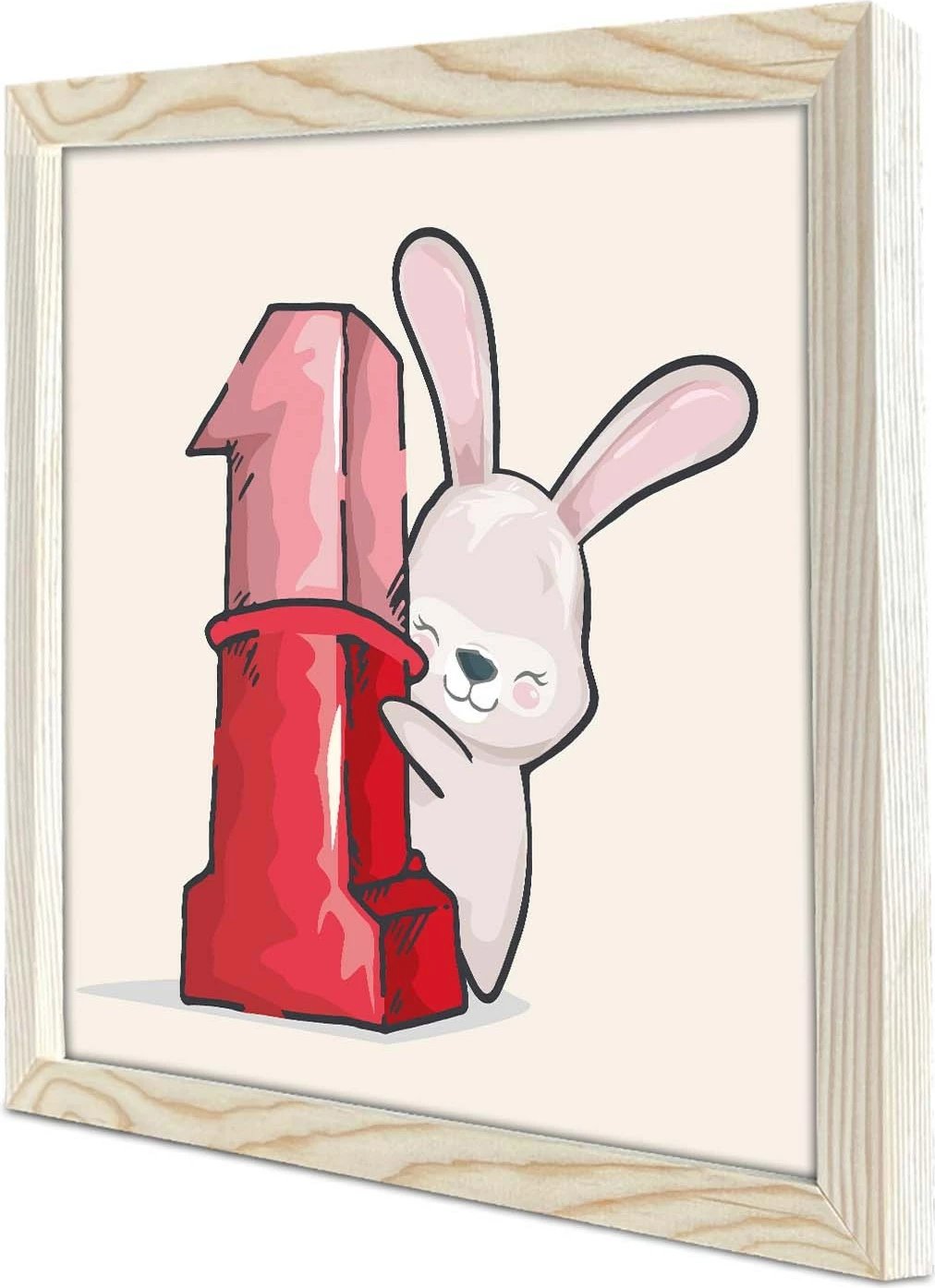 Pikturë dekorative MDF me kornizë, Wallity, 3333KCT-002, 33x33cm