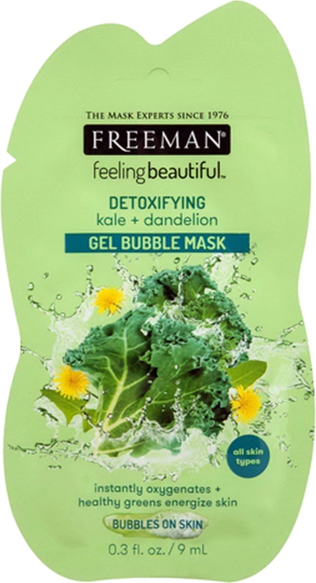 Maskë për fytyrë Freeman Detoxifying Gel Bubble Mask, 9ml