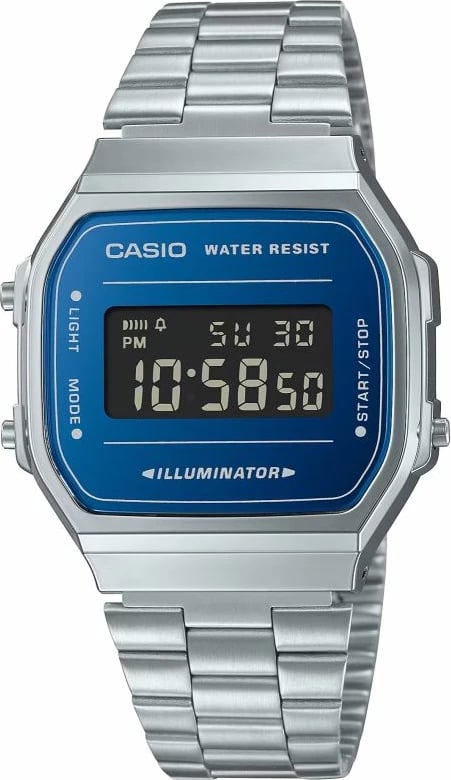Orë dore për meshkuj CASIO, argjend