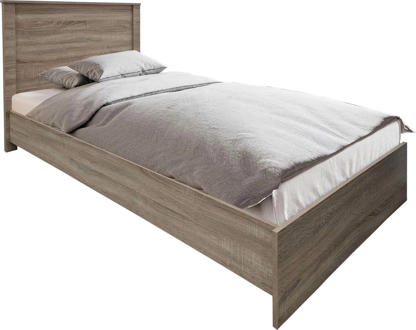 Set dhome gjumi Athos, ngjyrë sonoma, krevat 90x190cm, set 3 pjesë