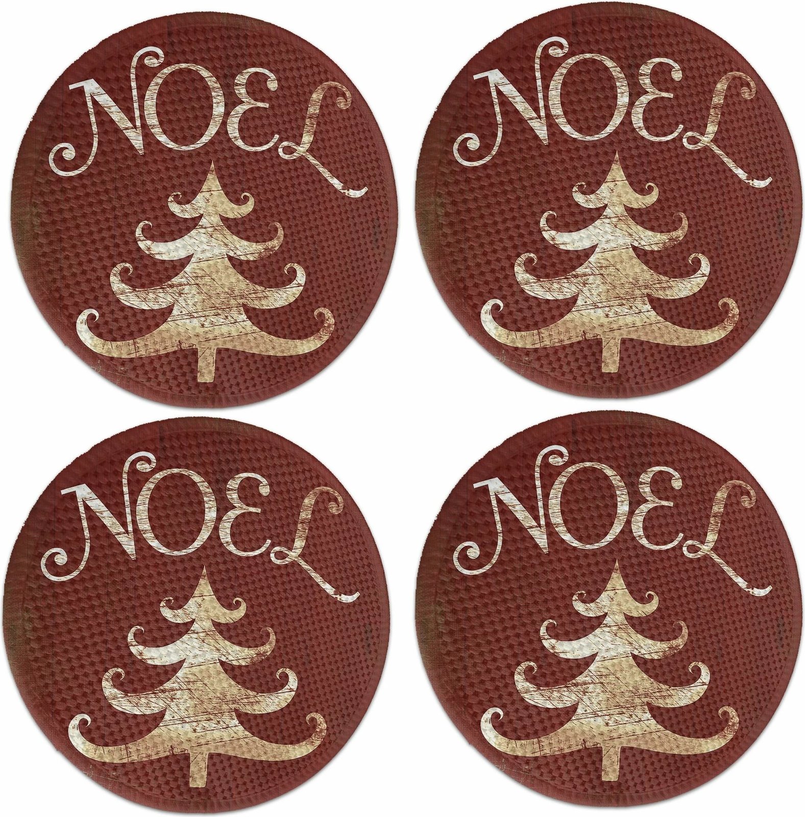 Set nënshtrues tavoline Hermia Concept, shumëngjyrësh, 2320Supla, 4 copë