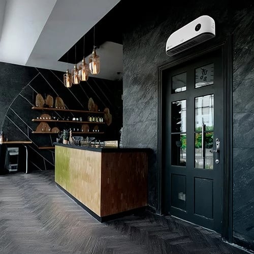 Perde ajri Adler AD 7751, 2000 W, e bardhë/zezë