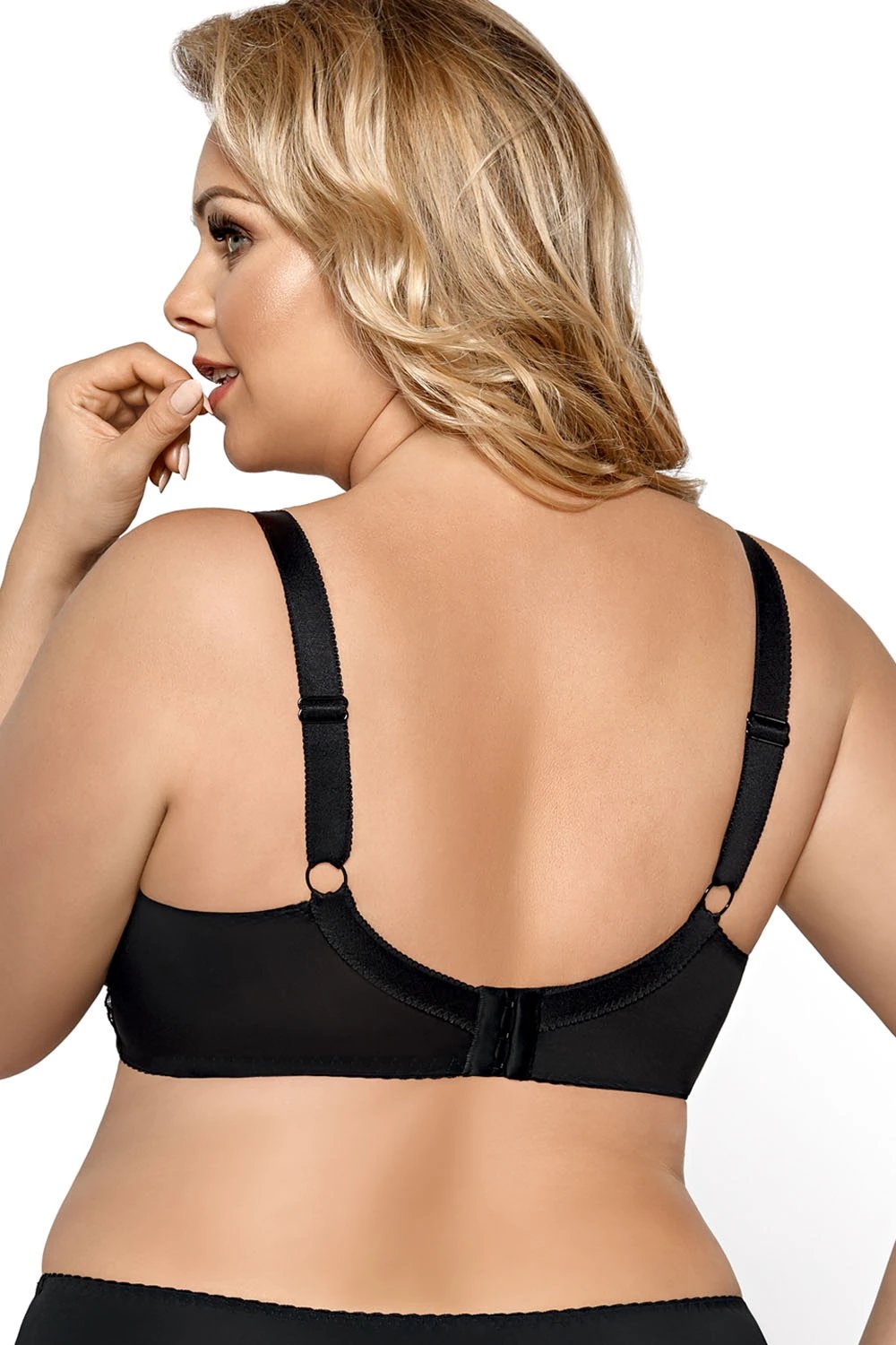 Sutjenë për femra Gorsenia Lingerie 119165, e zezë