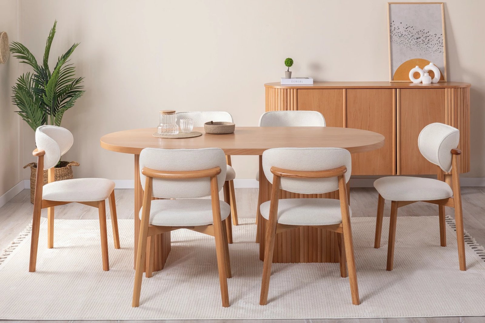 Konsol Skye Decor, ngjyrë ahu, Lugias