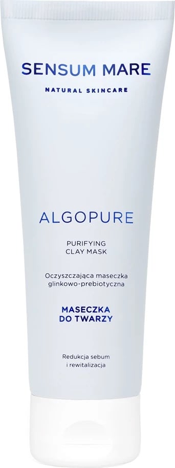 Maskë për fytyrë Sensum Mare Algopure Cleansing Clay-Prebiotic për femra, 70ml