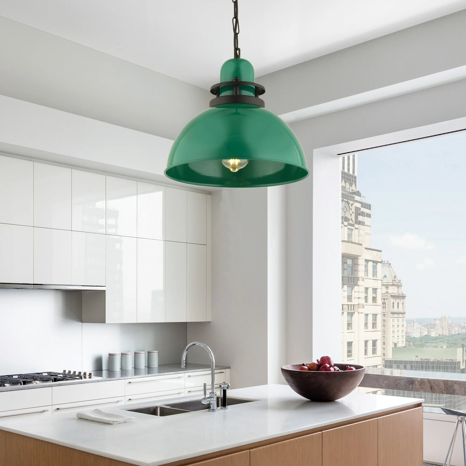 Llambë tavani Opviq, e gjelbër, RT-49