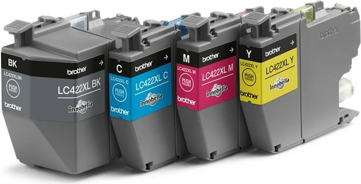 Kasetë boje, Brother, LC-422XLVAL, XL, set 4-pak, BK/C/M/Y