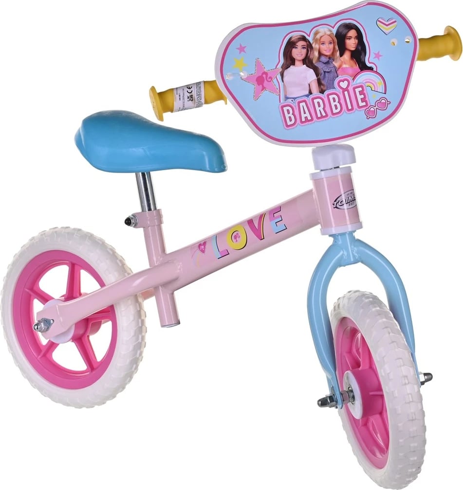 Biçikletë balancuese për fëmijë TOIMSA Barbie 10", rozë