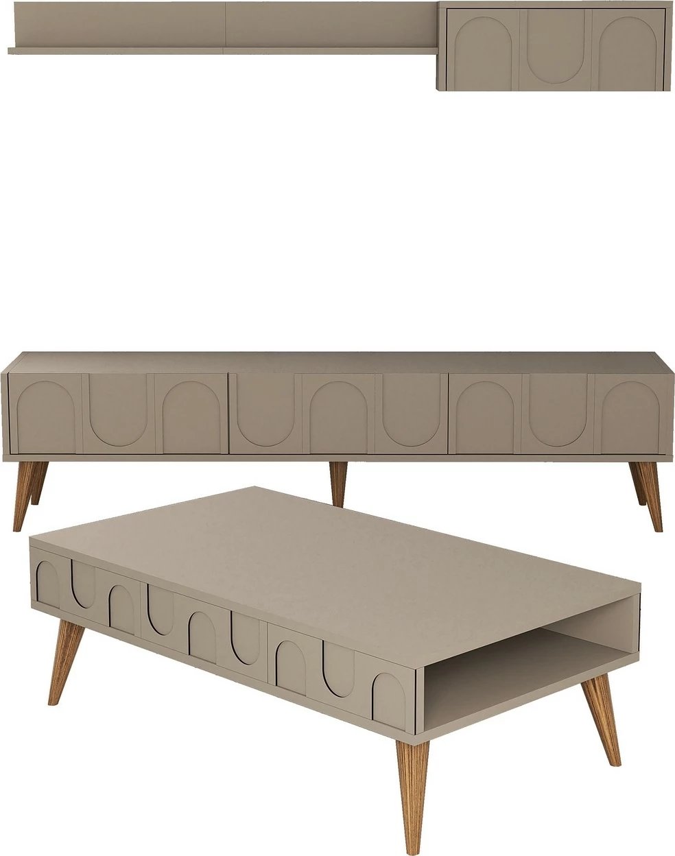 Set mobiljesh për dhomë dite Skye Decor, Lyon 3 - Atlas, arr