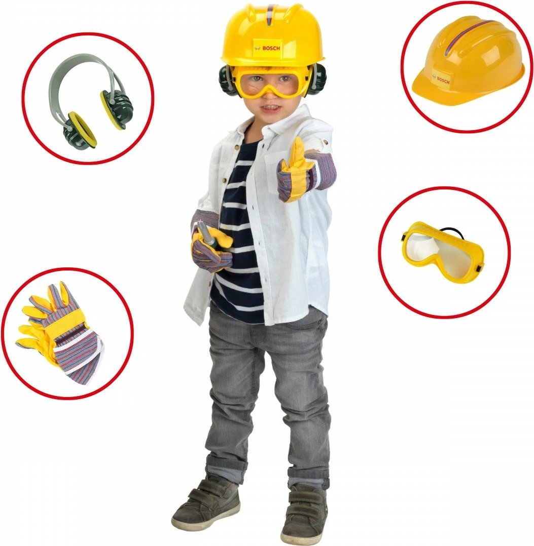 Tavolinë pune lodër për fëmijë Klein Bosch Workshop, 81 pjesë, shumëngjyrëshe