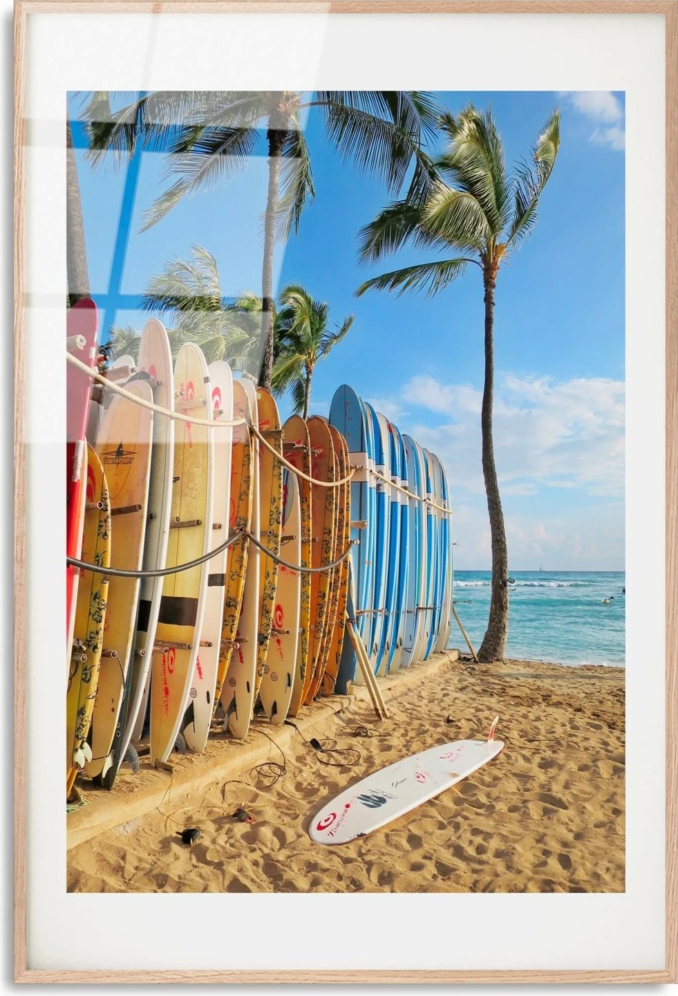 Pikturë dekorative prej xhami të temperuar, Wallity UV-1068, 30x45cm