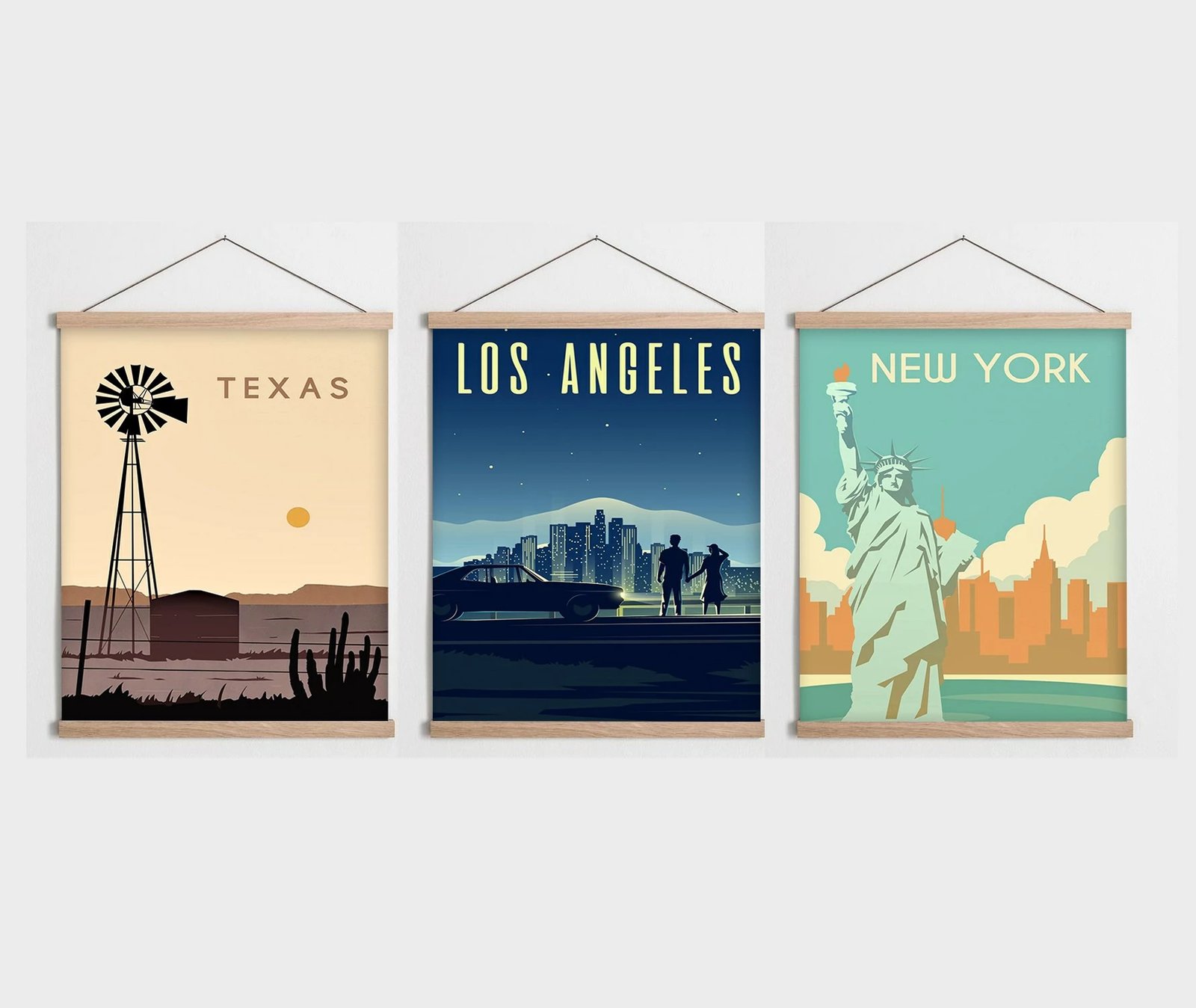 Pikturë dekorative me kornizë (3 pjesë), Wallity, SRG21