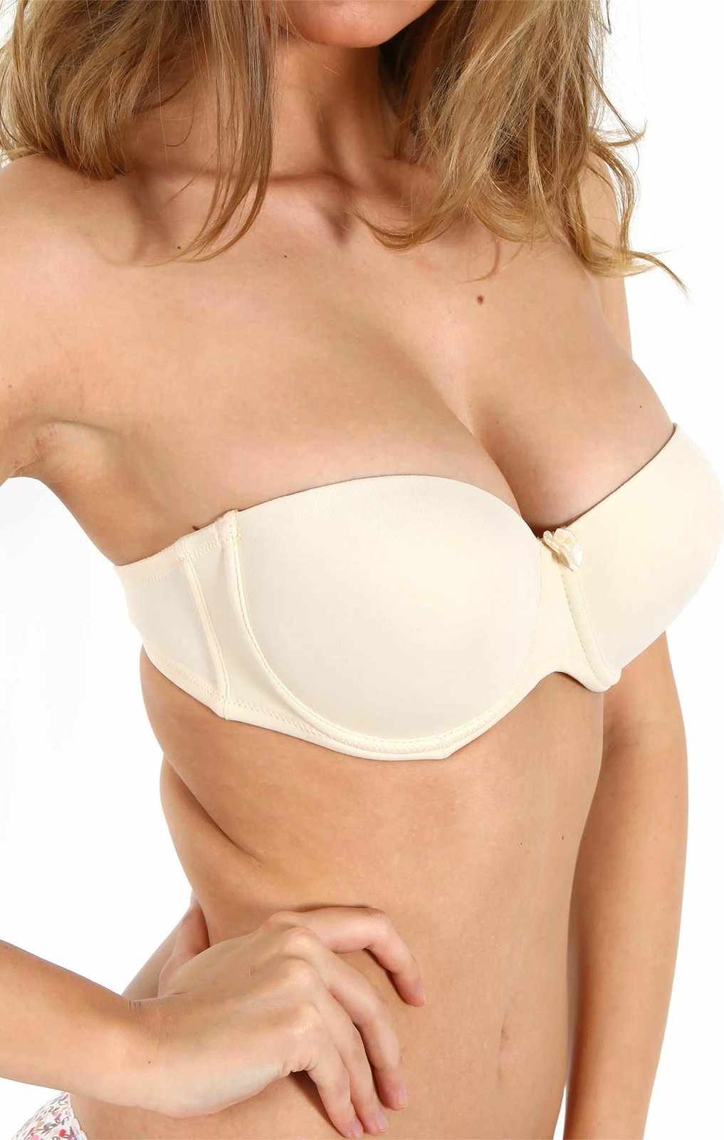 Bra pa rripa Jumeon, push-up, ngjyrë ten, 148-006010