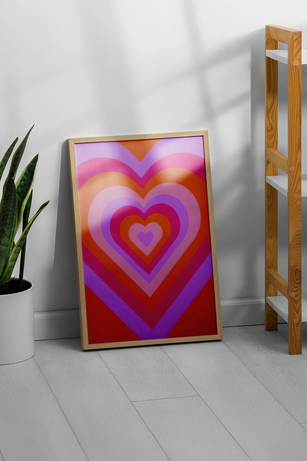 Pikturë dekorative me kornizë, shumëngjyrëshe, Artsrmdl19