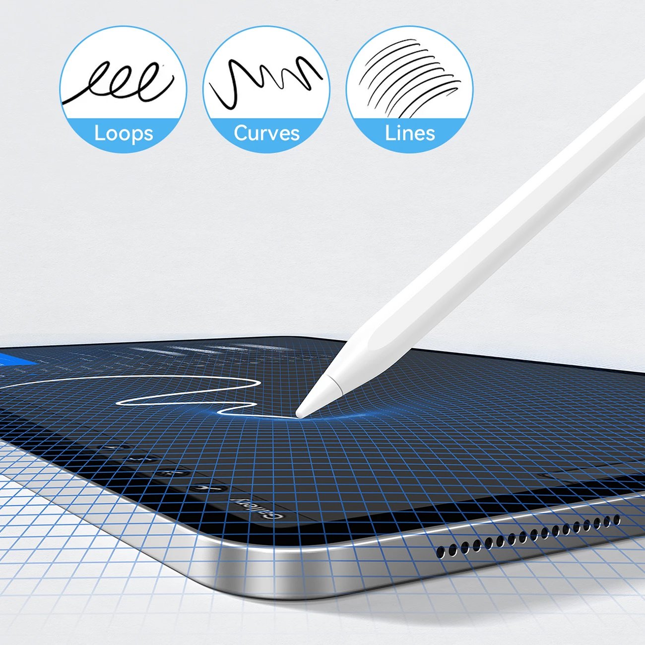 Stylus Joyroom JR-X15, për iPad, 130mAh, USB-C, Bardhë