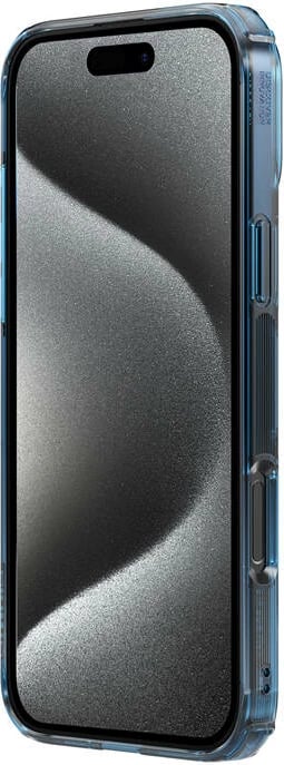 Mbështjellës Nillkin Nature TPU Pro Magnetic për iPhone 16 Pro Max, blu