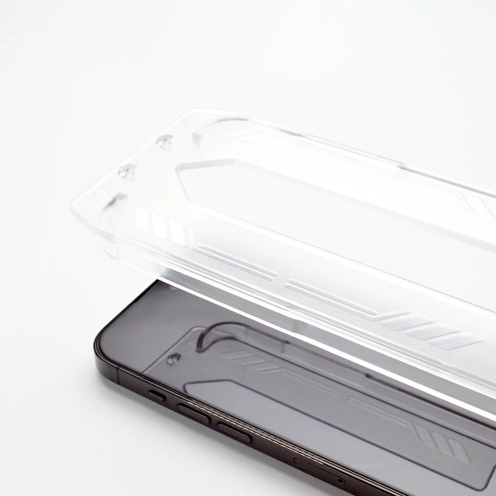 Xham i temperuar Wozinsky Premium Glass me kornizë montimi për iPhone 13 Pro Max, i zi
