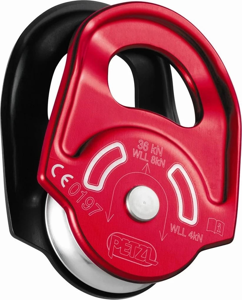 Bllok shpëtimi PETZL, i kuq