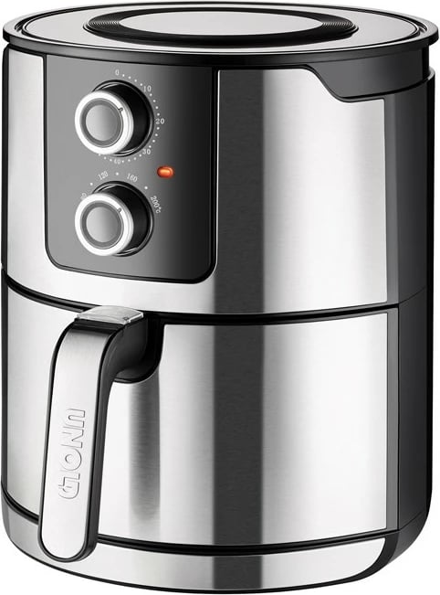 Fritezë me ajër të nxehtë UNOLD 58655, 5L, 1kg, 80-200°C, e zezë