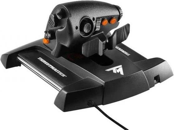 Throttle për lojëra Thrustmaster AddOn TWCS, me kabllo, për PC, e zezë