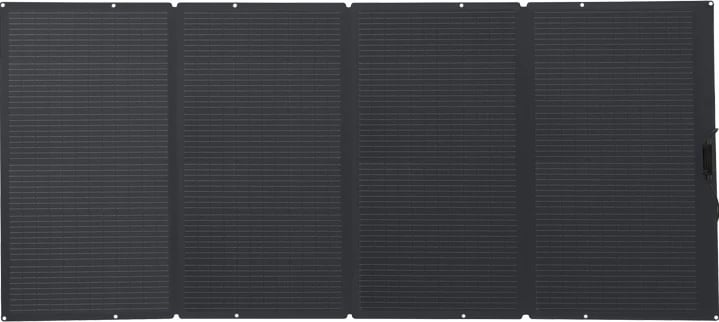 Panel diellor EcoFlow 400W, palosshëm, IP67, i zi