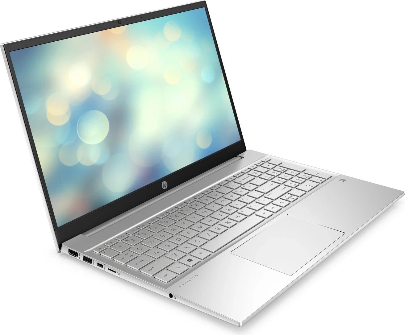 Laptop HP Pavilion 15, Core i5-1235U, 15.6'-FHD, 16GB RAM, 512GB SSD, pa Os, Argjendtë