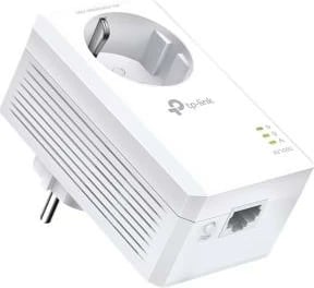 Adaptues Powerline, TP-Link TL-PA7017P, Gigabit 1 port, me prizë kaluese, e bardhë