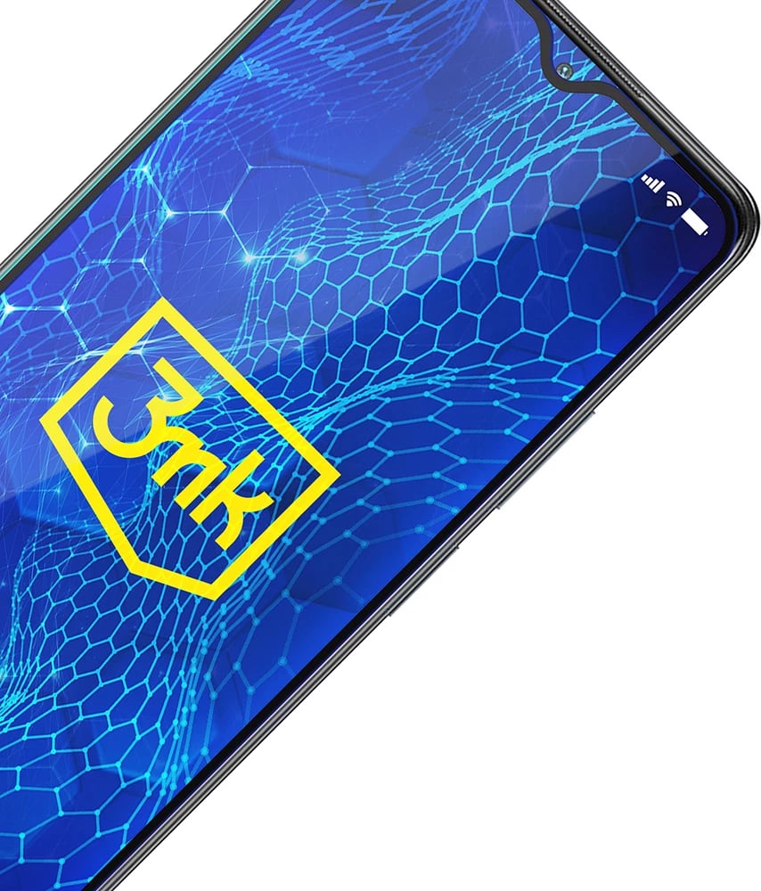 Mbështjellës xhami i temperuar 3mk HardGlass Max Lite për Xiaomi Redmi Note 10 Pro, i zi
