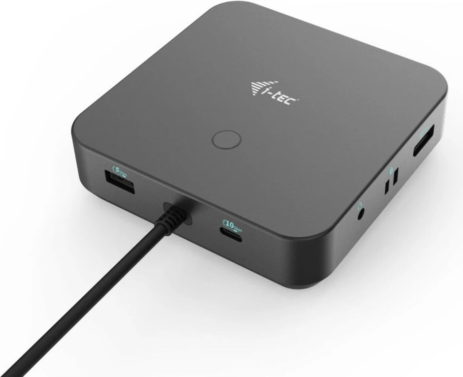 Docking station I-Tec USB-C HDMI Dual DP, 100W, 3x 4K, 10Gbps, i zi