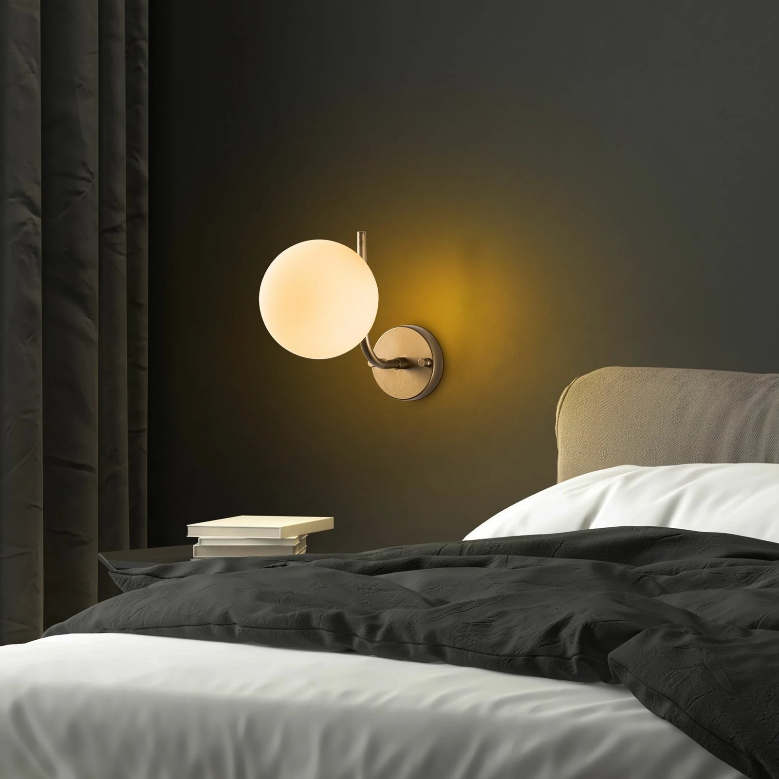 Llambë muri Opviq, Antler - 15015, ngjyrë ari Llambë muri Opviq, Antler - 15015, ngjyrë ari