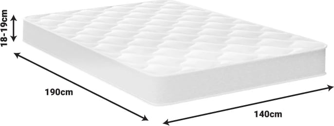 Dyshek Fix Pad Chic Strom njëanësor 18-19cm 140x190cm