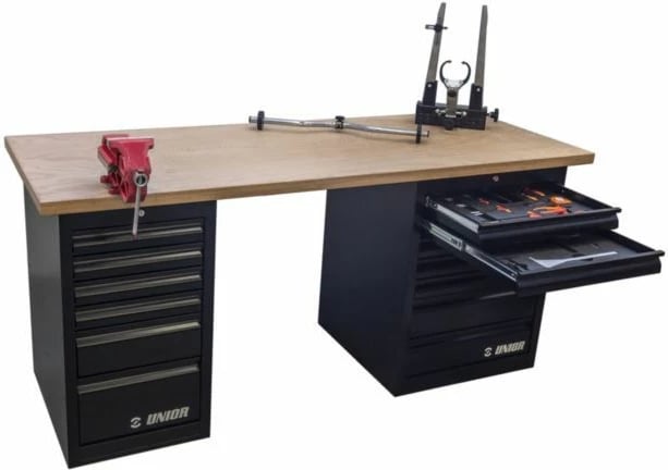 Tavolinë pune për mekanikë UNIOR, për biçikleta