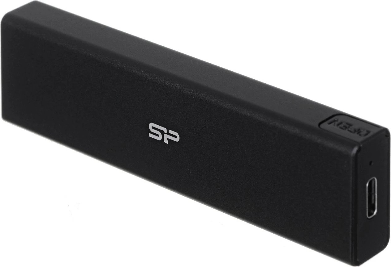 Kuti për SSD Silicon Power PD60, SATA/m.2, e zezë