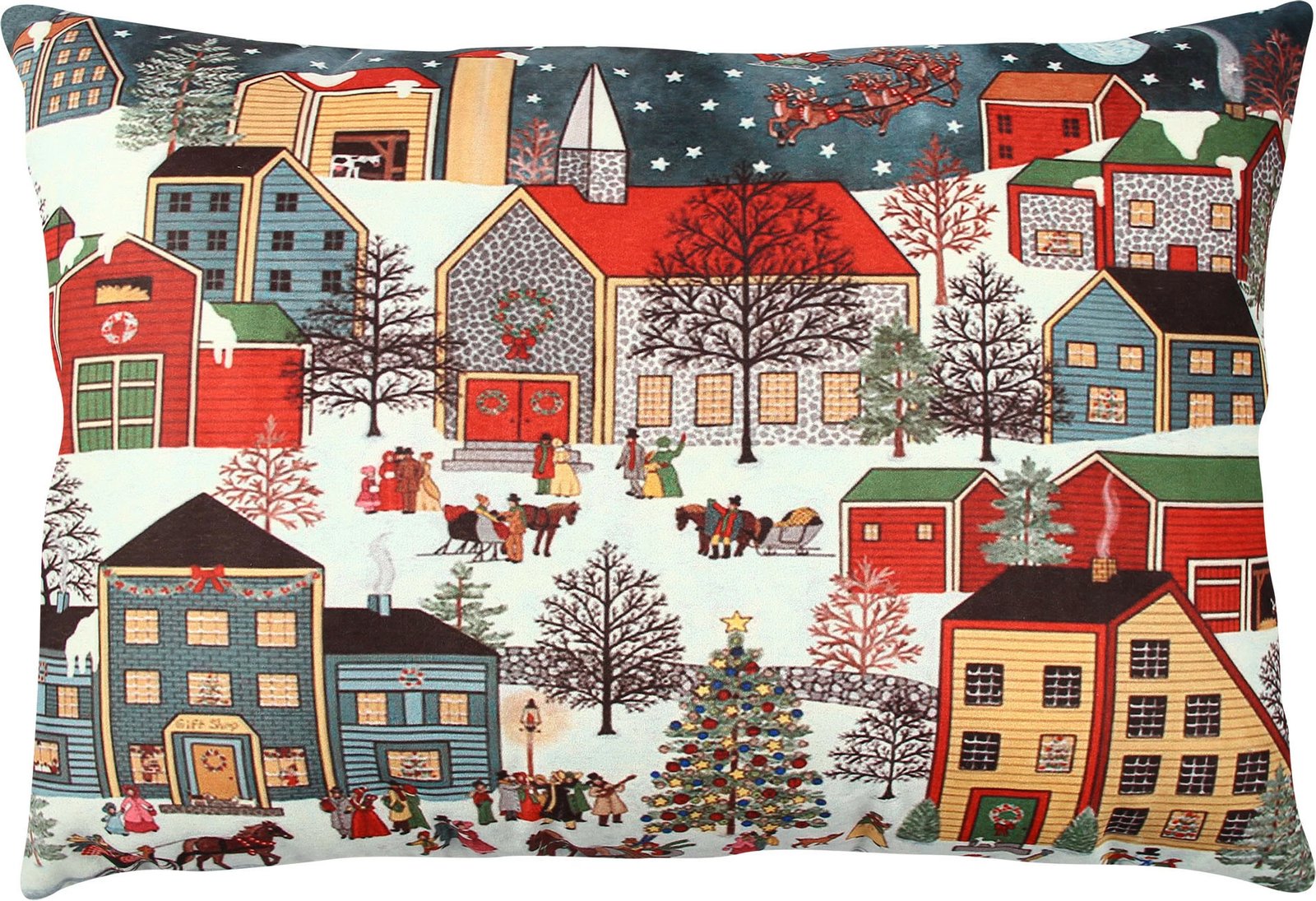 Jastëk dekorativ Aberto Design, shumëngjyrësh, A50930, 33x48cm