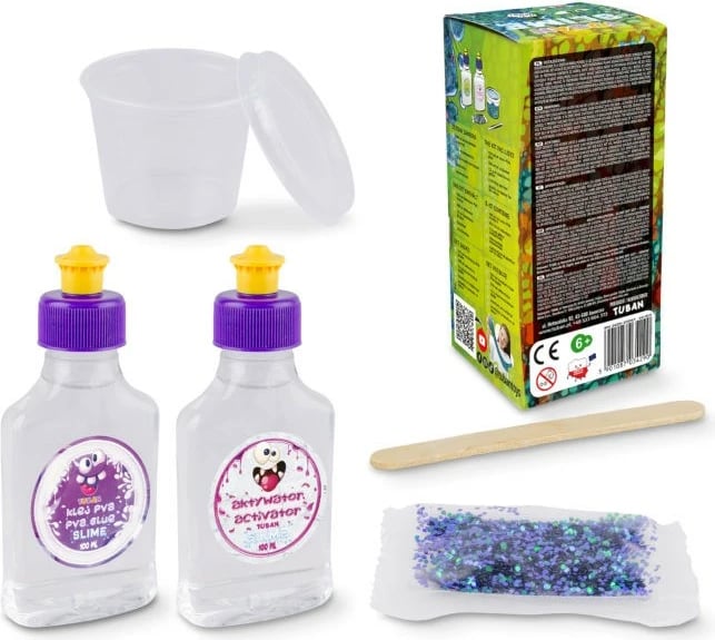 Set DIY slime TUBAN Chameleon, TU3429, mix ngjyra