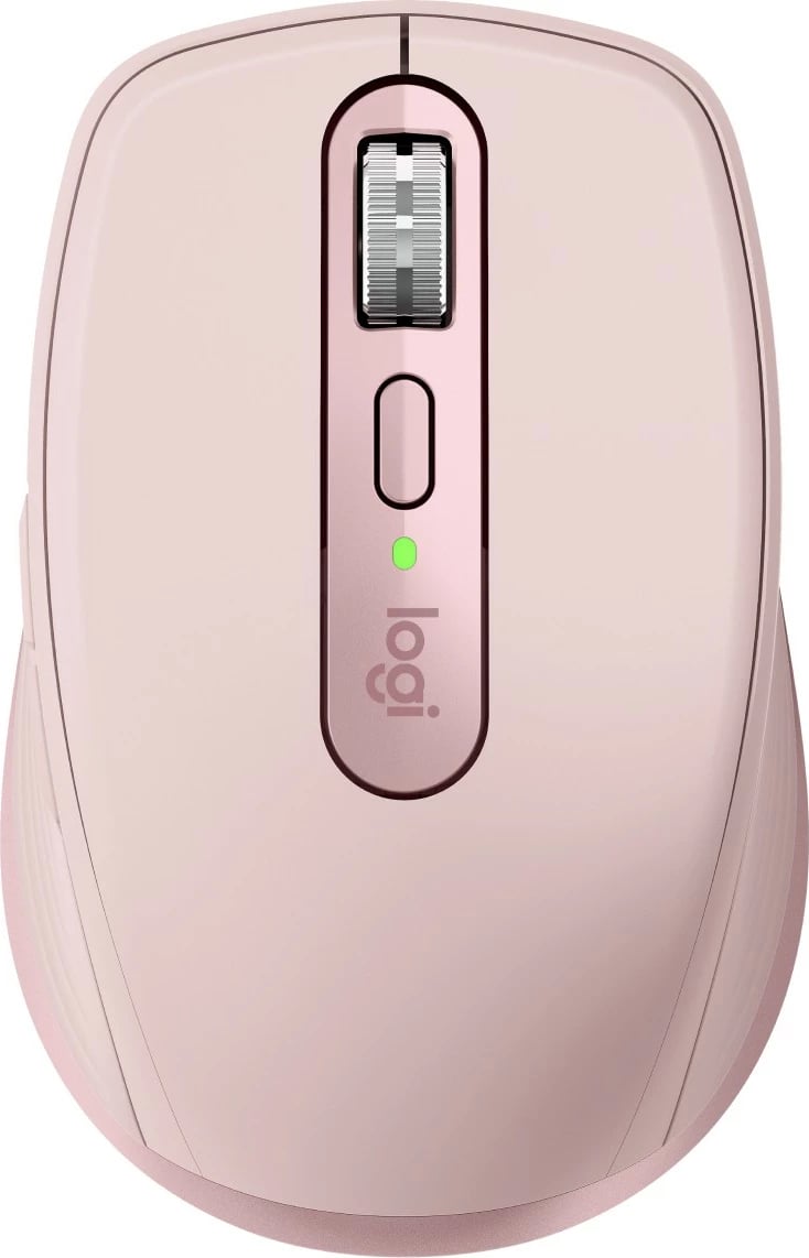 Maus Logitech MX Anywhere 3S, Laser, RF Wireless + Bluetooth, 8000 DPI, Rozë