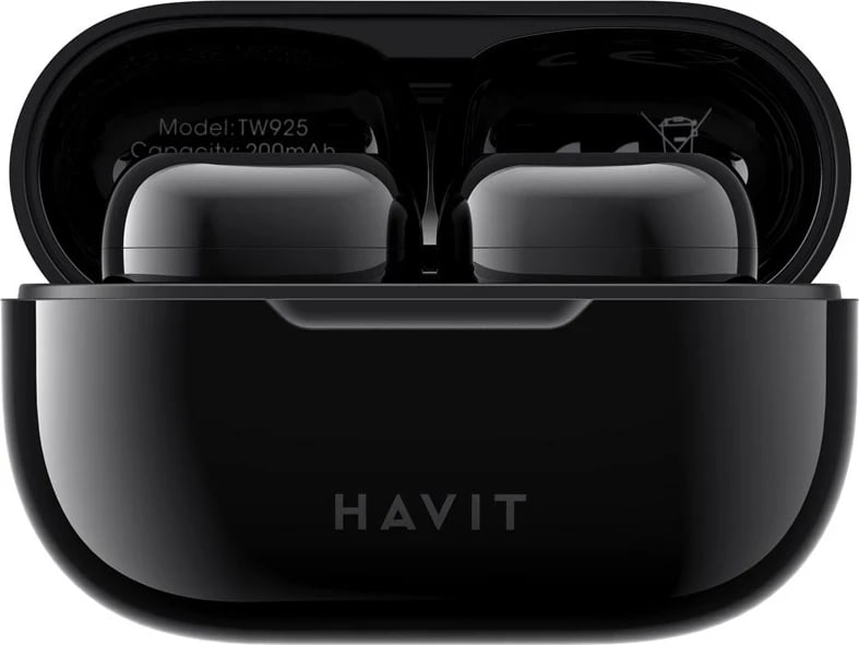 Kufje HAVIT TW925 TWS, pa tela, Bluetooth 5.1, e zezë