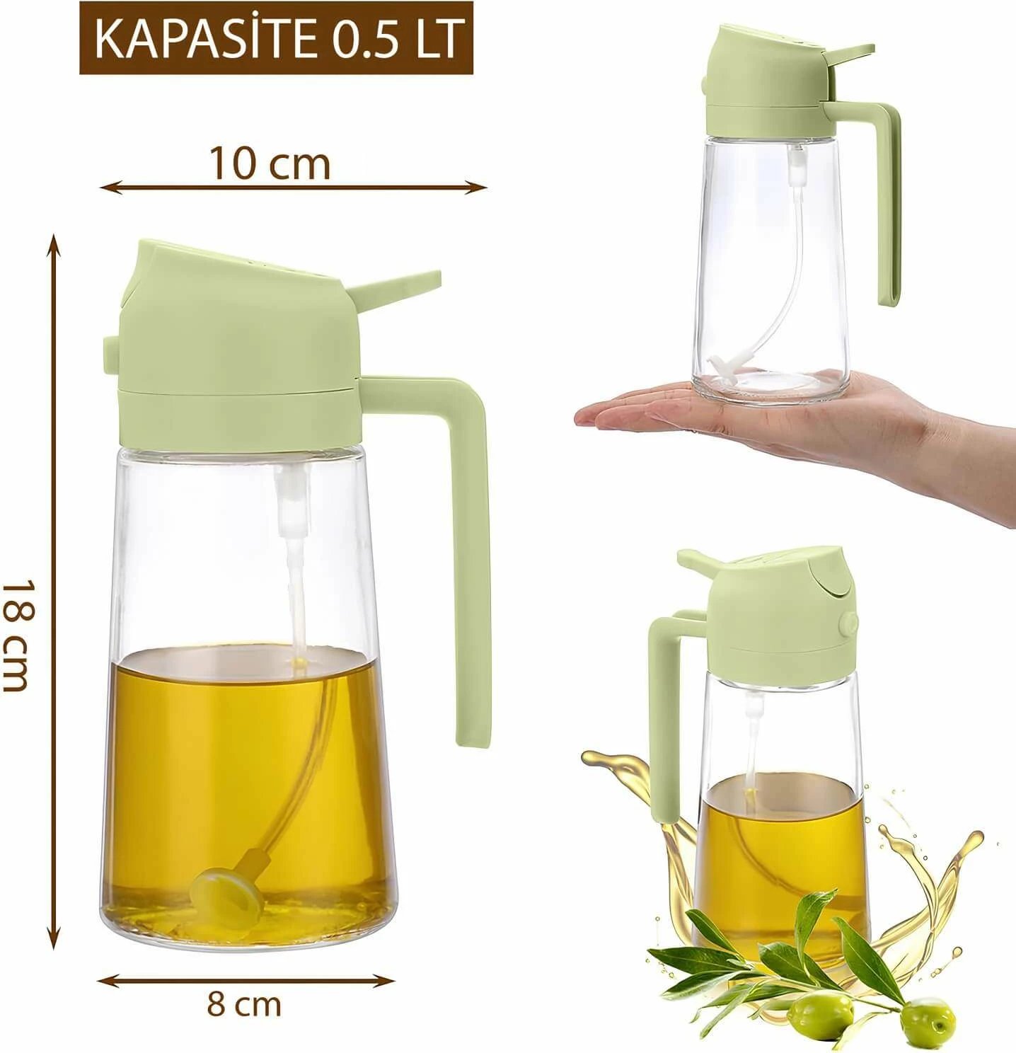 Set shpërndarës vaji (2 copë), Aberto Design, 241362