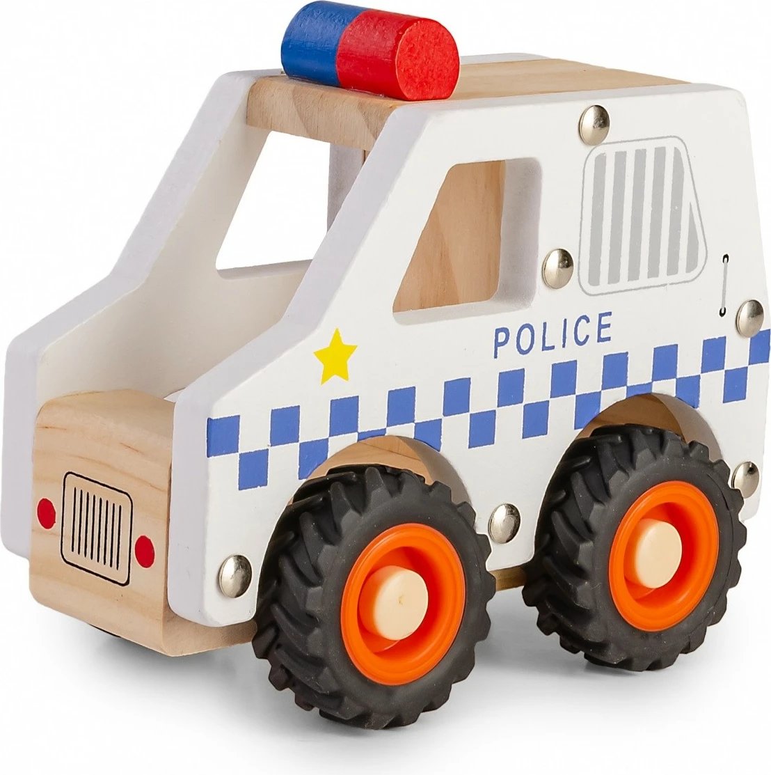 Veture lodër policie prej druri Daffi D-134, multikolor