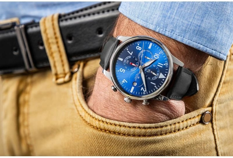 Orë dore për meshkuj Giewont, zi e kaltër