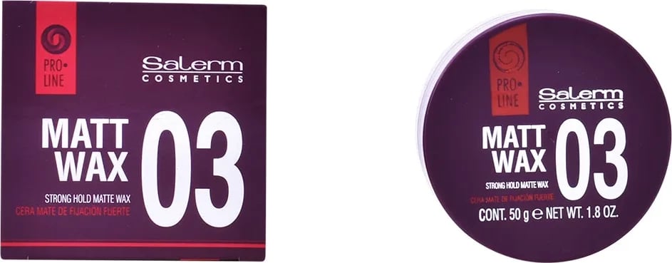 Vaks për flokë Salerm Cosmetics Matt Wax Strong Hold Matte Wax unisex 50g