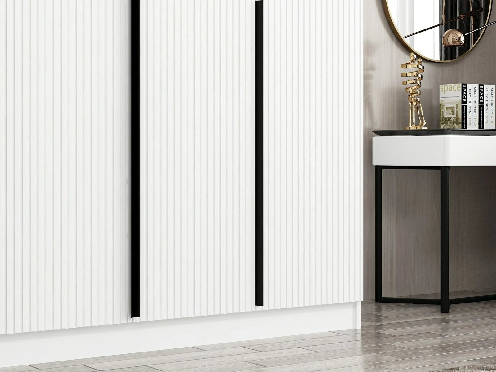 Dollap Hanah Home, Kale Plus - 7784, i bardhë