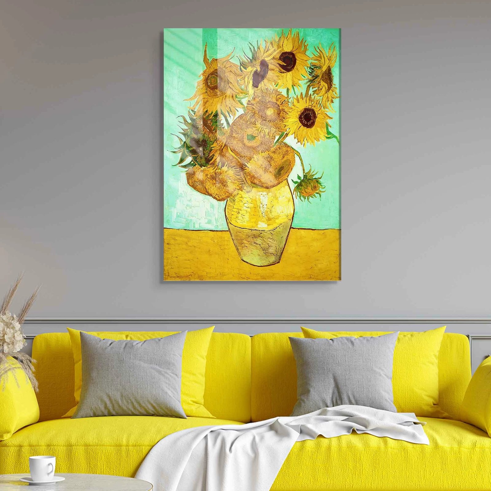 Pikturë dekorative prej xhami të temperuar, Wallity 2291, 50x70cm