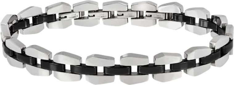 Byzylyk për meshkuj BREIL JEWELS TJ3425, argjendtë e zi