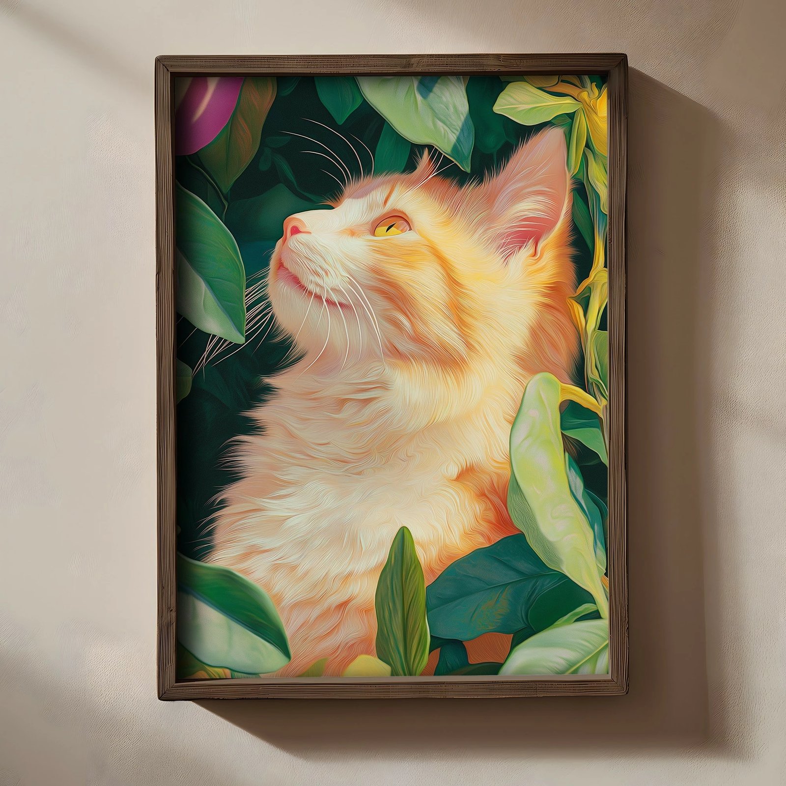 Pikturë dekorative me kornizë MDF, shumëngjyrëshe, Wallity, TUN046-L, 35x47x2 cm